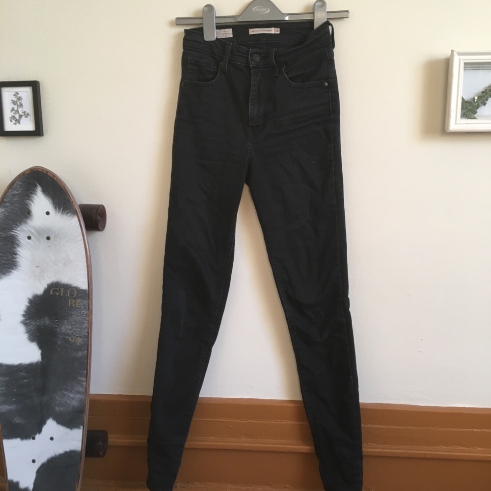 Levi’s Mile high sketchy skinny jeans